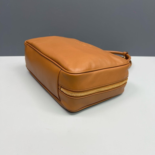 Miu Miu Beau XL Calfskin Tan