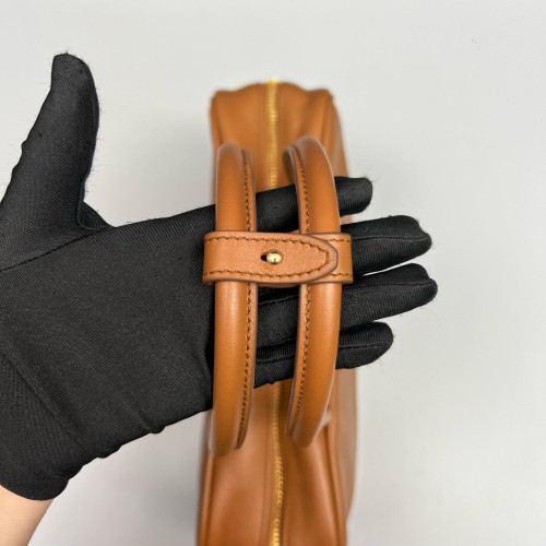 Miu Miu Beau XL Calfskin Tan