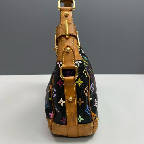 Louis Vuitton Greta Bag Monogram Multicolor Black