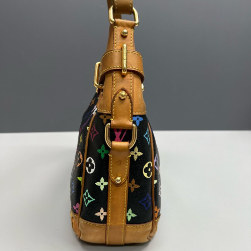 Louis Vuitton Greta Bag Monogram Multicolor Black