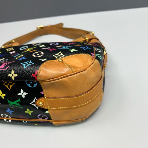 Louis Vuitton Greta Bag Monogram Multicolor Black