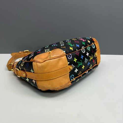 Louis Vuitton Greta Bag Monogram Multicolor Black