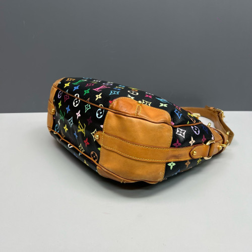 Louis Vuitton Greta Bag Monogram Multicolor Black