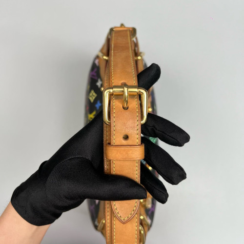 Louis Vuitton Greta Bag Monogram Multicolor Black
