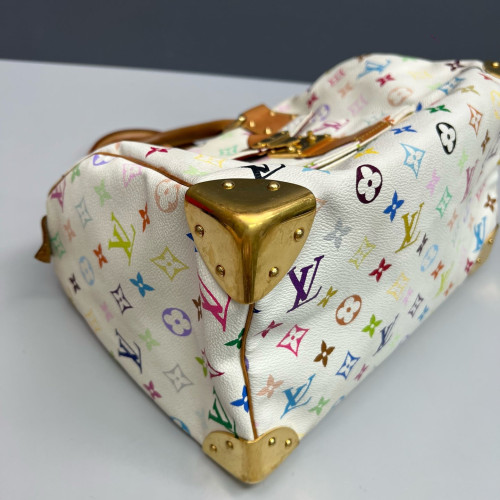 Louis Vuitton Speedy 30 Monogram Multicolor White