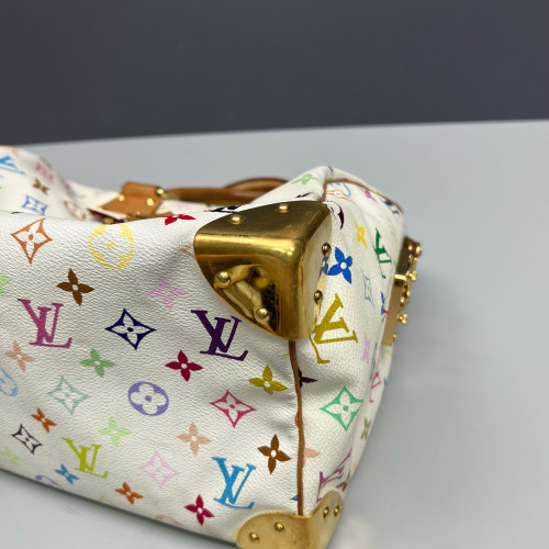 Louis Vuitton Speedy 30 Monogram Multicolor White