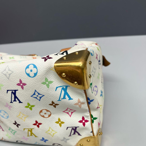 Louis Vuitton Speedy 30 Monogram Multicolor White