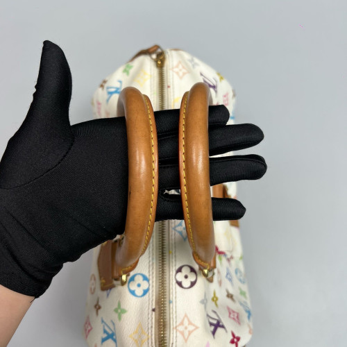 Louis Vuitton Speedy 30 Monogram Multicolor White