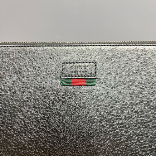 Gucci Web Crossbody Bag Calfskin Black
