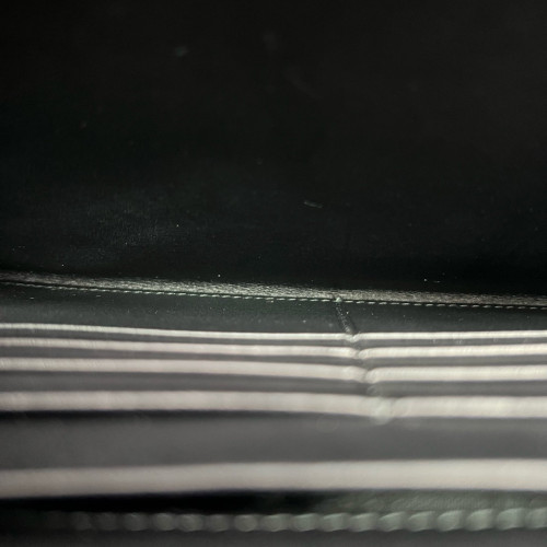 Loewe Clutch Anagram Debossed Calfskin Black