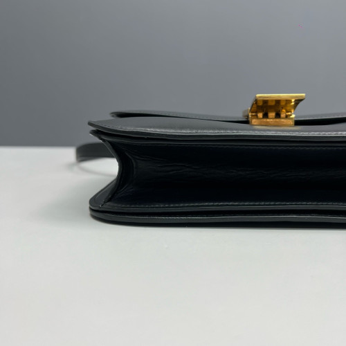 Celine Medium Classic Box Smooth Calfskin Black Celine Medium Classic Box Smooth Calfskin Black