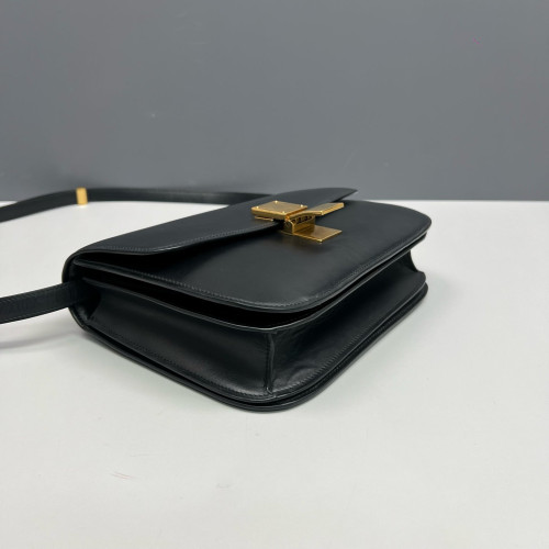 Celine Medium Classic Box Smooth Calfskin Black Celine Medium Classic Box Smooth Calfskin Black