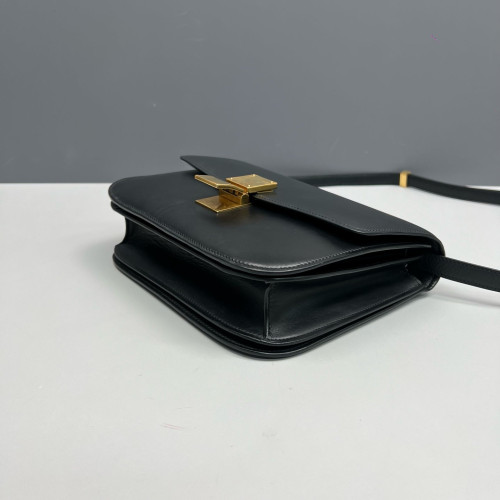 Celine Medium Classic Box Smooth Calfskin Black Celine Medium Classic Box Smooth Calfskin Black