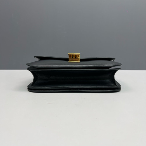 Celine Medium Classic Box Smooth Calfskin Black Celine Medium Classic Box Smooth Calfskin Black