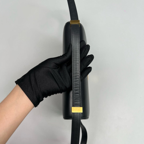 Celine Medium Classic Box Smooth Calfskin Black Celine Medium Classic Box Smooth Calfskin Black