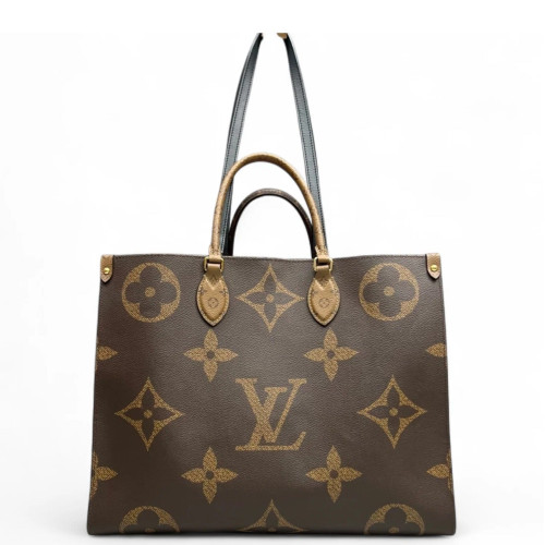 Louis Vuitton Onthego GM Reverse Monogram Giant Brown