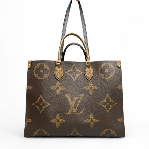 Louis Vuitton Onthego GM Reverse Monogram Giant Brown