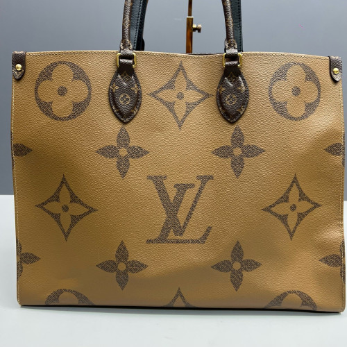 Louis Vuitton Onthego GM Reverse Monogram Giant Brown