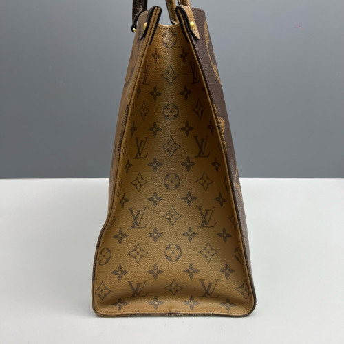 Louis Vuitton Onthego GM Reverse Monogram Giant Brown