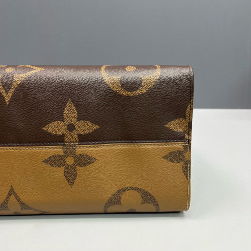 Louis Vuitton Onthego GM Reverse Monogram Giant Brown