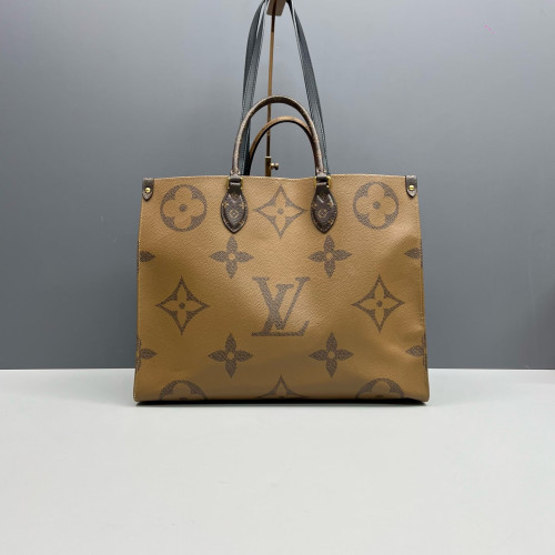 Louis Vuitton Onthego GM Reverse Monogram Giant Brown