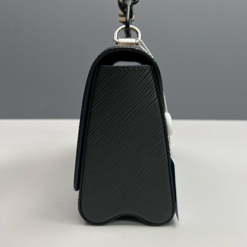Louis Vuitton Twist MM Epi Black Blue Red