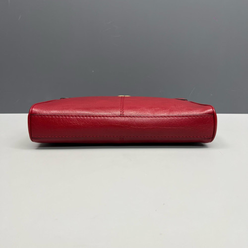 Gucci Small RE(BELLE) Shoulder Bag Calfskin Red