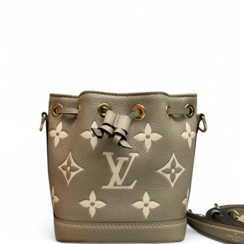 Louis Vuitton Nano Noe Monogram Empreinte Giant Marmo