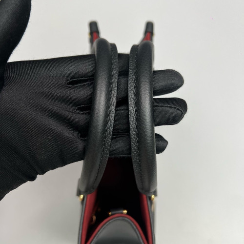 Louis Vuitton Onthego PM Monogram Empreinte Giant Black White