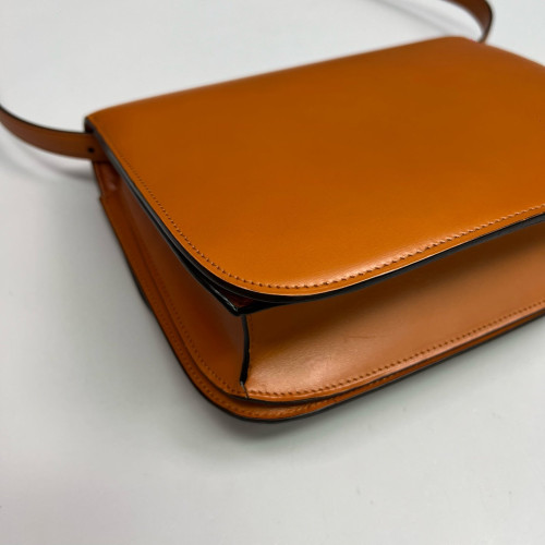 Celine Medium Classic Box Smooth Calfskin Tan