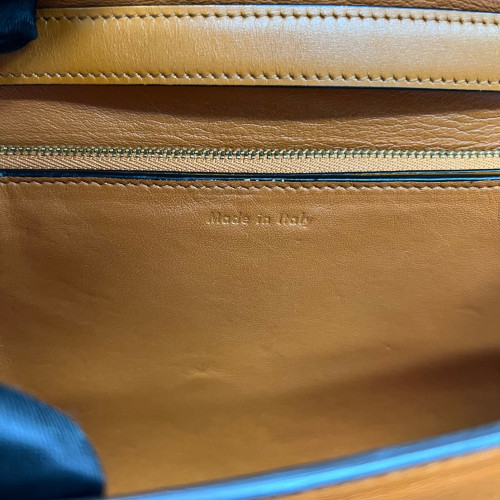 Celine Medium Classic Box Smooth Calfskin Tan