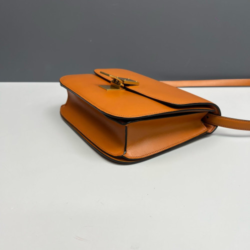Celine Medium Classic Box Smooth Calfskin Tan