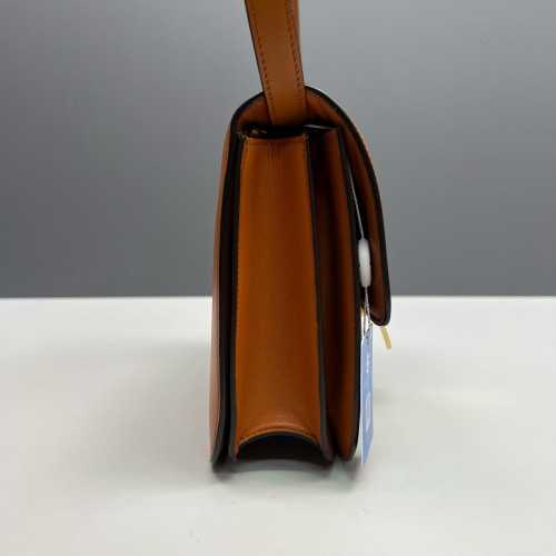 Celine Medium Classic Box Smooth Calfskin Tan