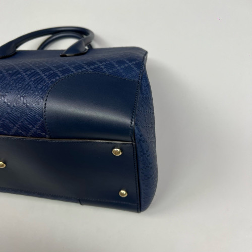 Gucci Two-Way Bag Calfskin Blue Gucci Two-Way Bag Calfskin Blue