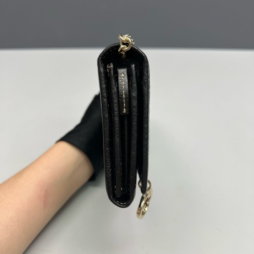 Gucci Wallet On Chain WOC Guccissima Dark Brown