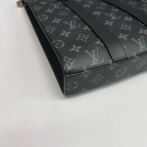 Louis Vuitton Sac Plat Messenger Monogram Eclipse Black