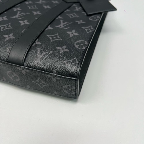 Louis Vuitton Sac Plat Messenger Monogram Eclipse Black