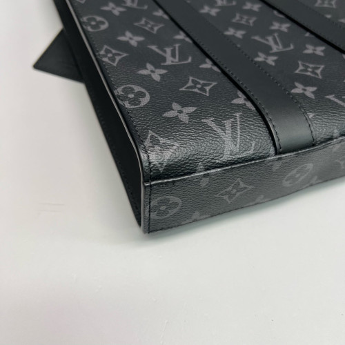 Louis Vuitton Sac Plat Messenger Monogram Eclipse Black