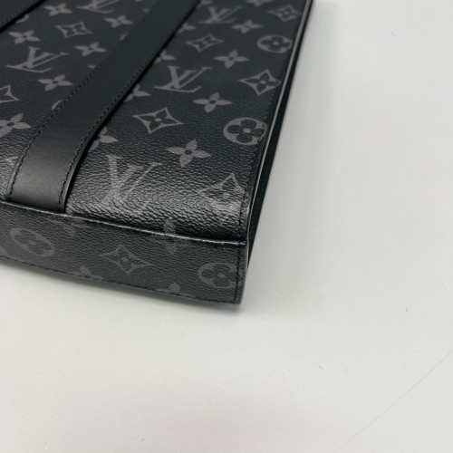 Louis Vuitton Sac Plat Messenger Monogram Eclipse Black