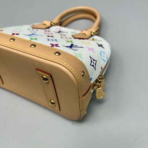 Louis Vuitton Alma BB Monogram Multicolor White