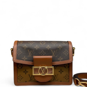 Louis Vuitton Dauphine Mini Reverse Monogram Brown