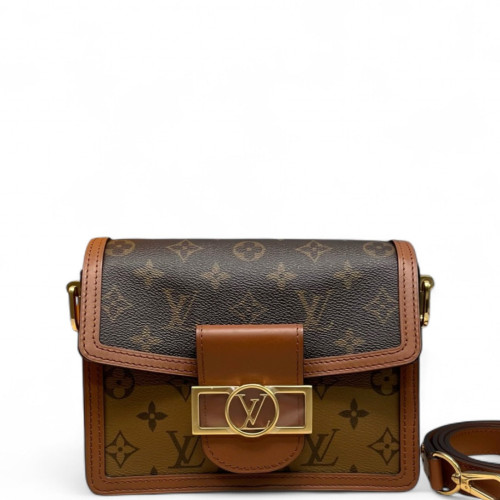 Louis Vuitton Dauphine Mini Reverse Monogram Brown