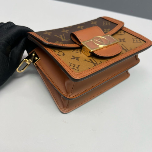 Louis Vuitton Dauphine Mini Reverse Monogram Brown