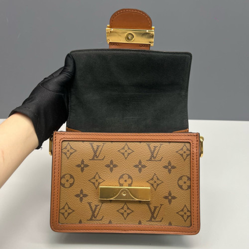 Louis Vuitton Dauphine Mini Reverse Monogram Brown