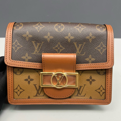 Louis Vuitton Dauphine Mini Reverse Monogram Brown