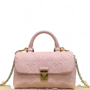 Louis Vuitton Madeleine Nano Monogram Empreinte Pink
