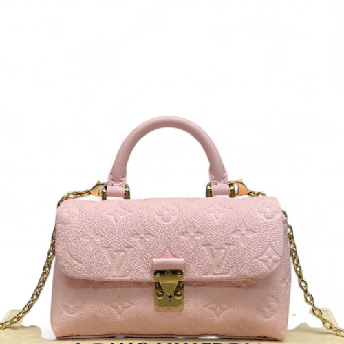 Louis Vuitton Madeleine Nano Monogram Empreinte Pink