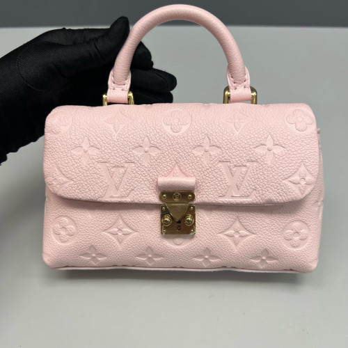 Louis Vuitton Madeleine Nano Monogram Empreinte Pink