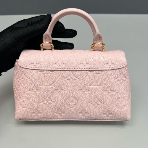 Louis Vuitton Madeleine Nano Monogram Empreinte Pink