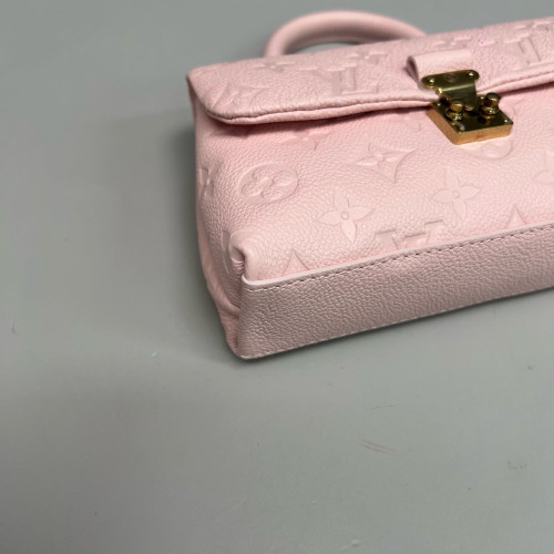 Louis Vuitton Madeleine Nano Monogram Empreinte Pink